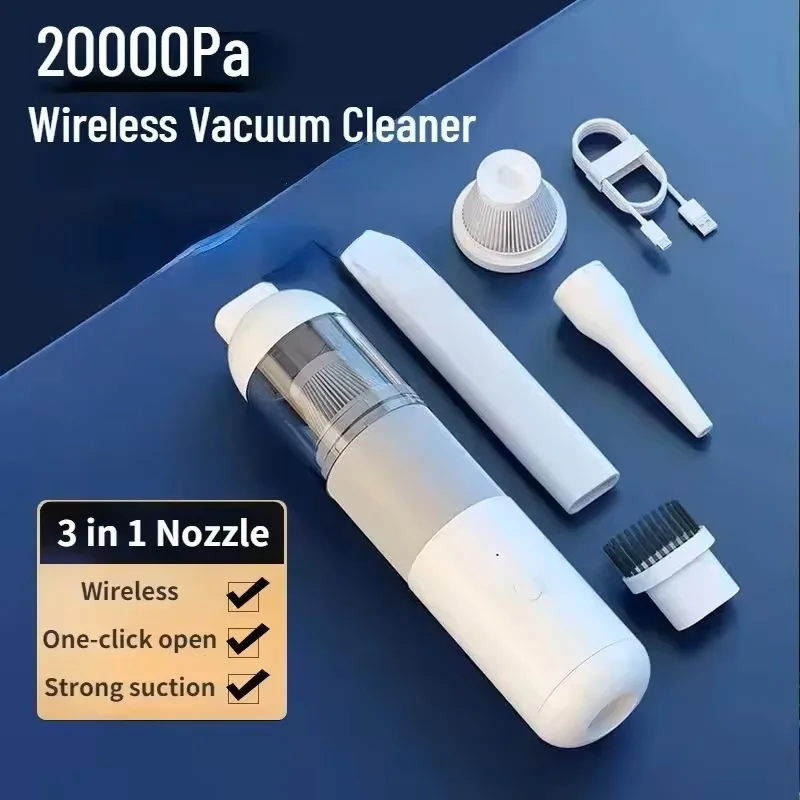 Xiaomi New Car Vacuum Cleaner Handheld Portable High Suction Rechargeable Household Vacuum Cleaner Dust Collector Dust Blower