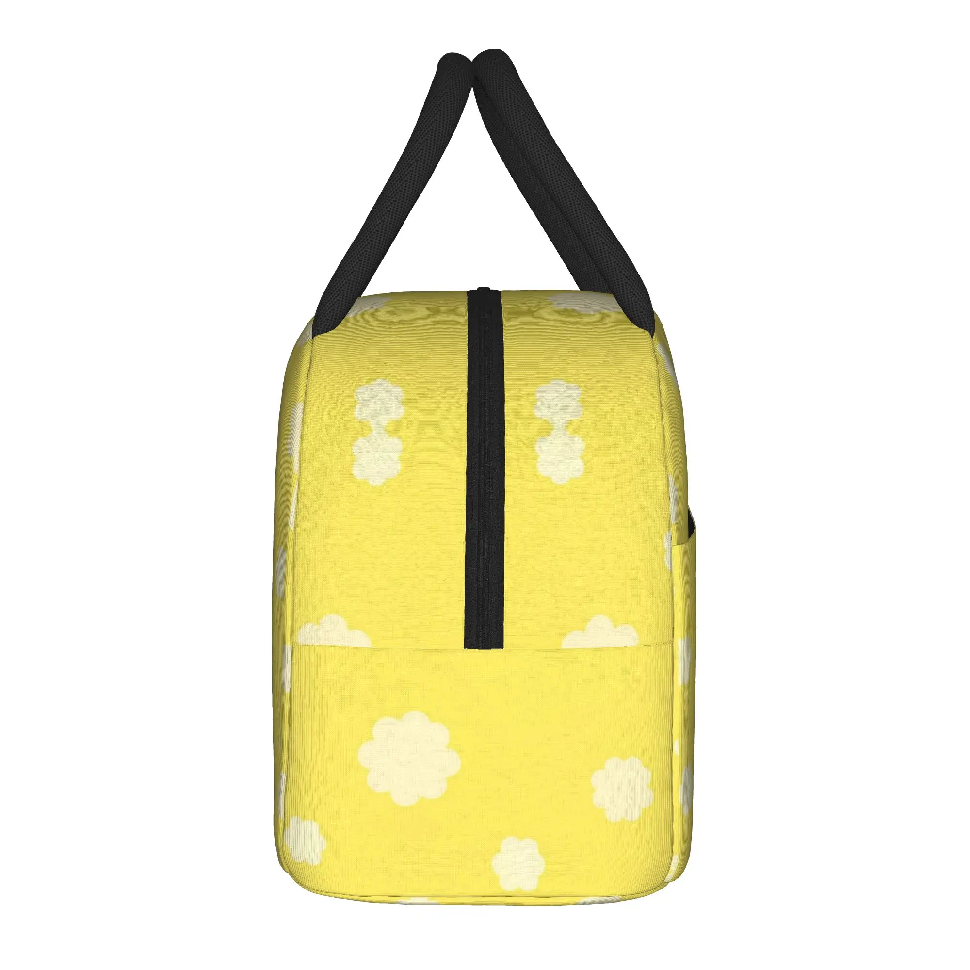 Rilakkuma Hot Spring Insulated Lunch Bags Cooler Bag Reusable,Meal Container  Large Tote Lunch Box Food Bag Work  Picnic