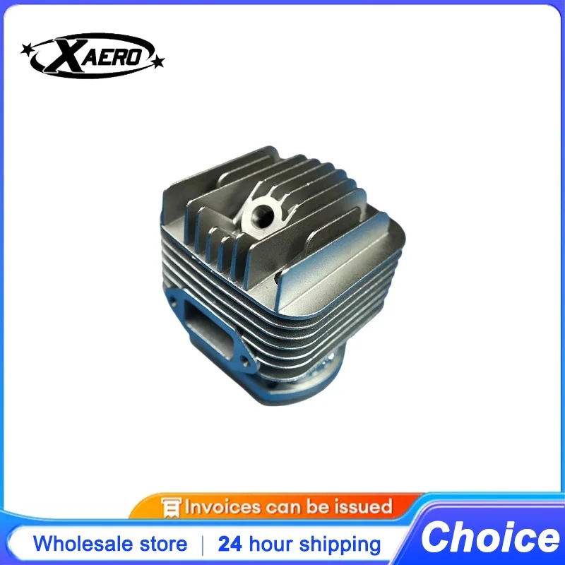Original DLE55RA Cylinder Assembly for DLE-55RA Engine 55cc RC Airplane, Aluminum Alloy Cylinder Barrel Piston Ring Set