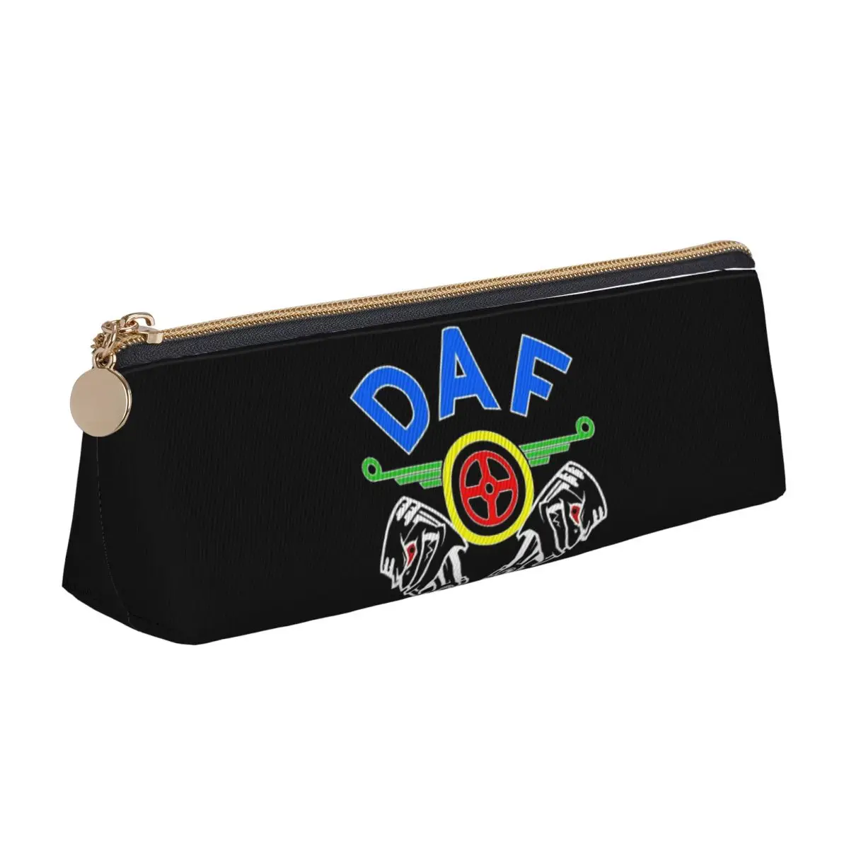 

Daf Truck Классический автомобиль с логотипом Пеналы Держатель для ручек Хранение канцелярских принадлежностей Большая коробка для ручек Сумка-карандаш для детей Школа