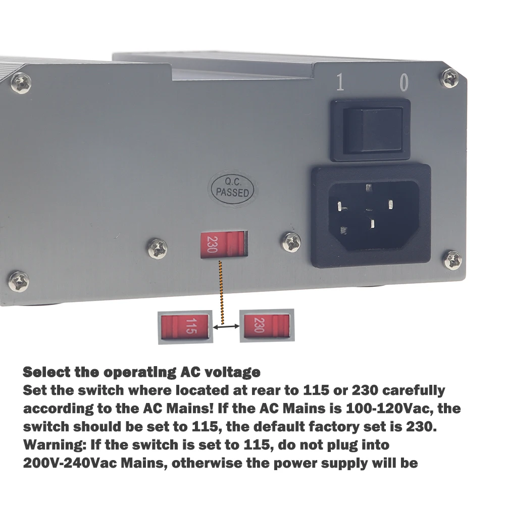 NPS-1601 1600 1602 3001 3002 3203 New Version Laboratory DIY Adjustable Digital Mini Switch DC Power Supply With Lock Function