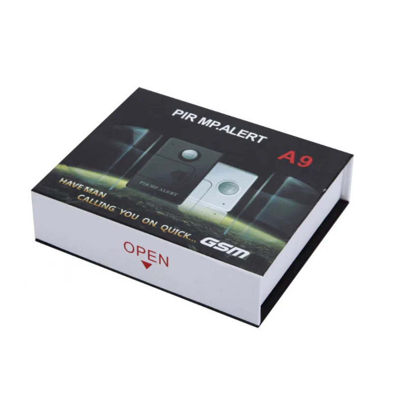 

Infrared Human Body Induction Phone Automatic Callback Mini GSM Household Anti-theft Positioning Alarm