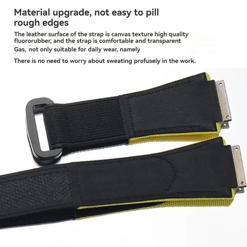 تخصيص FKM حزام ساعة مطاطي لريتشارد ميل حزام الساعات مطاطا النايلون RM011 RM030 RM005 RM035 RM055 RM35-01 RM67 سوار