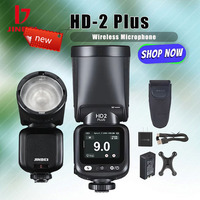 JINBEI HD-2 PLUS TTL Professional on-Camera Flash 100Ws Full HD Color TouchScreen Lightweight HSS Flash for Sony Canon Fuji