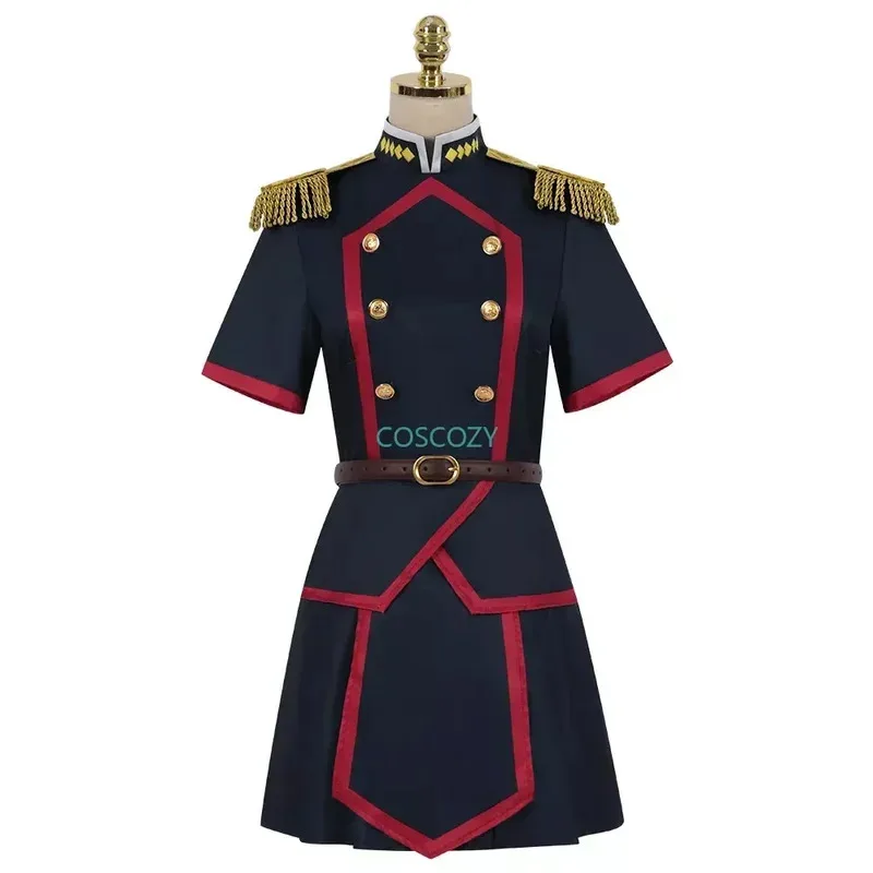 Izumo Tenka/Azuma Himari/Uzen Ky ka/kawamura Nei 코스프레 의상 Mato Seihei No Slave Corps 케이지 군인 유니폼 드레스