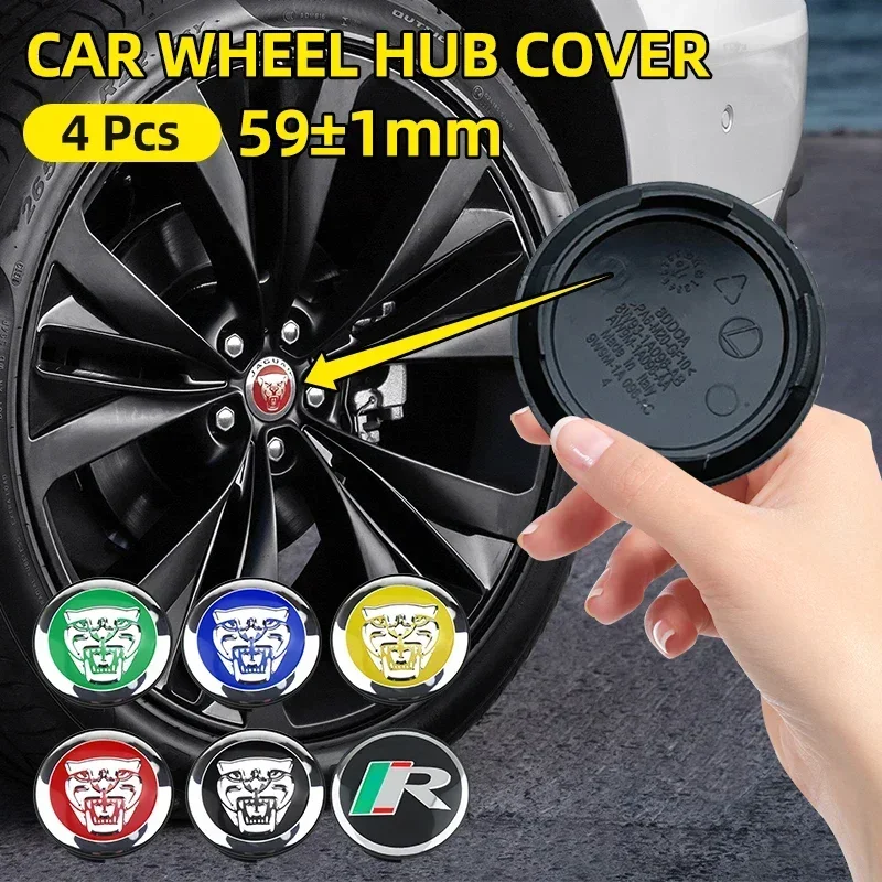 4Pcs 58Mm Car Wheel…