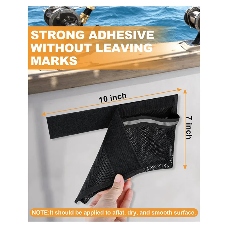 【بيع كبير】حقيبة تخزين القارب، مقاومة للتسرب، شبكة تنظيم القوارب اللاصقة القوية العاكسة، شبكة تخزين القارب #3