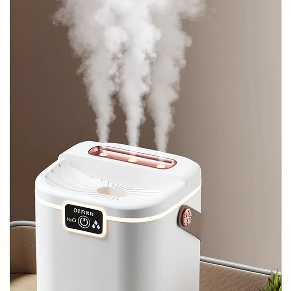 Efficient Air Humidifier Cool Mist Maker With LED Colorful Lights Silent Diffuser For Office Desk Home Bedroom Nursery