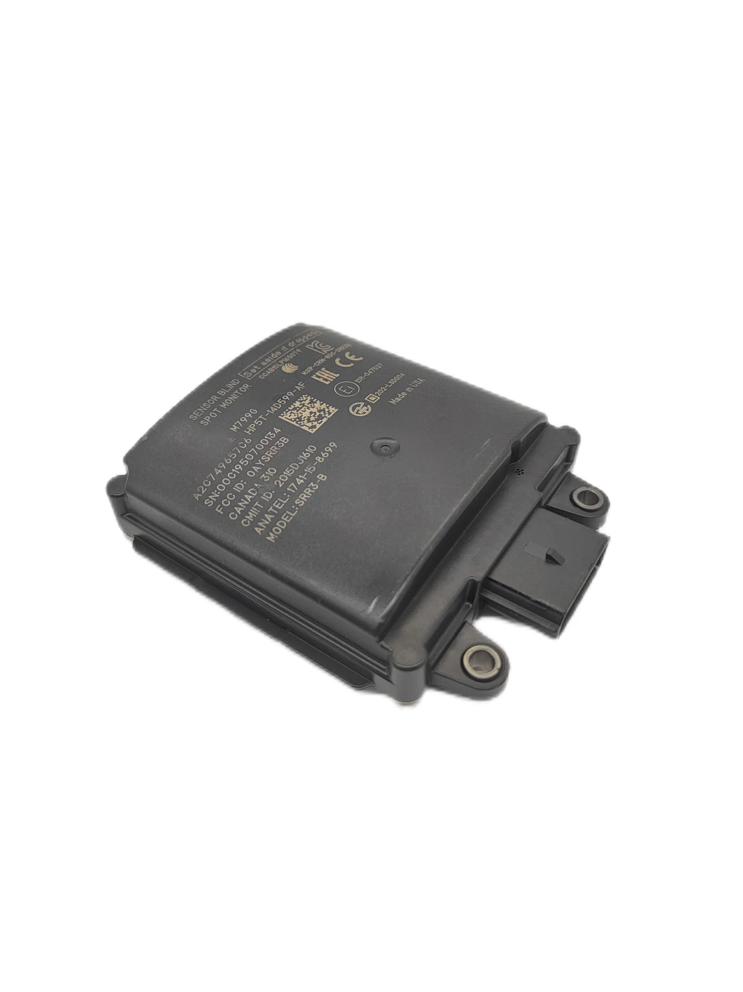 Distância Sensor Monitor para Ford 2019 Lincoln MKZ, HP5T-14D599-AF Módulo Sensor Ponto Cego