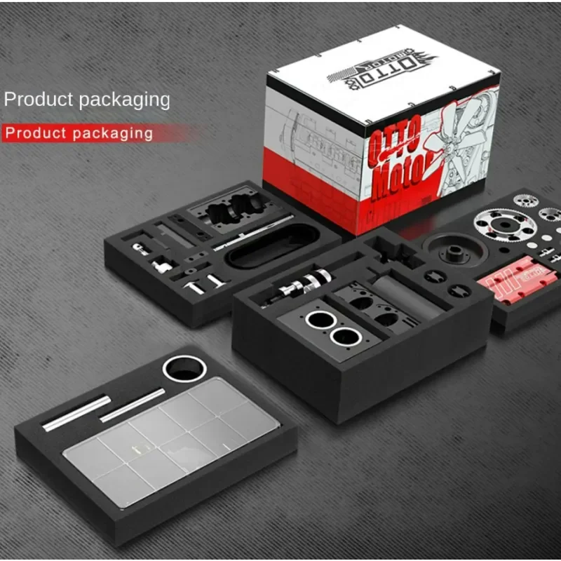 TOYAN FS-L200AC Superior Engine Model Kit 7cc Inline 2 Cylinders 4 Stroke Air Cooled Nitro Engine Model - TOYAN & OTTO MOTOR view 3