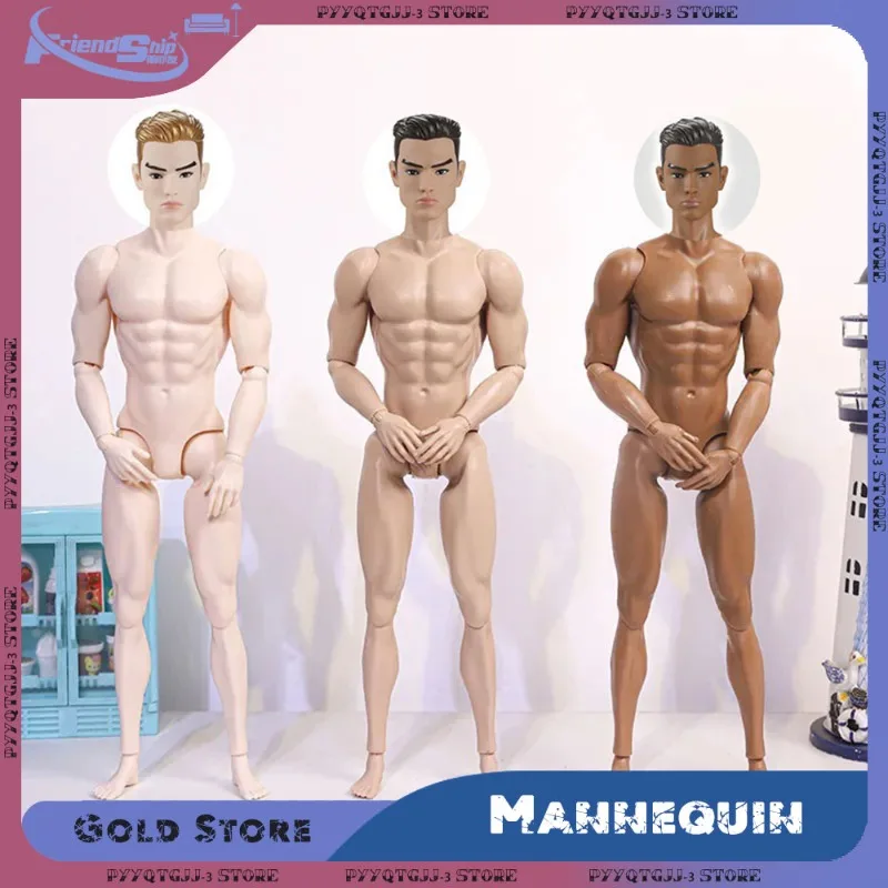 

Joint Mobility Movable Muscle Male Doll Body Nude Male 1/6 Action Figure Boyfriend Man Model Accessory DIY Drawing Mannequin
