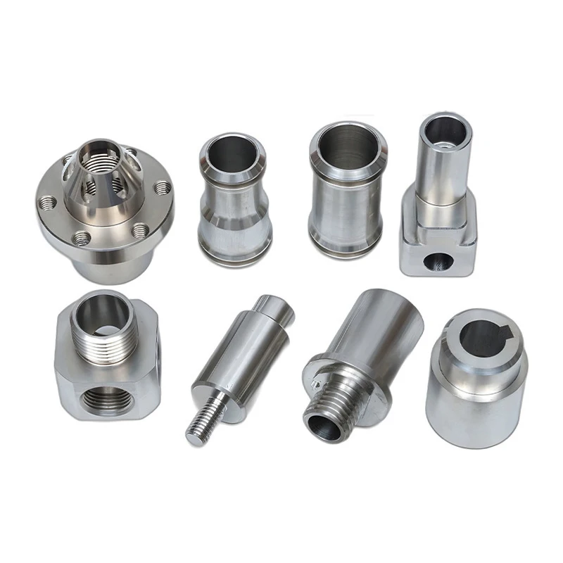 High Precision Customizable CNC Machined Lathe 304/316/316l Stainless Steel Connection Tube with Threaded End