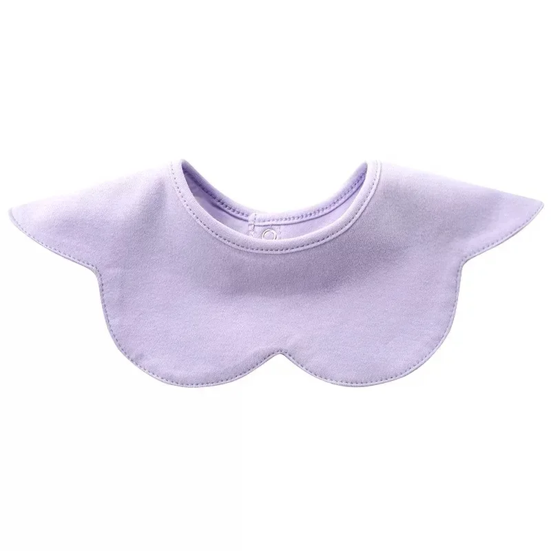 Baby Food Apron Bandana Bib for 360 Degree Rotation Baby Bib Newborn Cotton Gauze Bib Baby Flower Saliva Feeding Towel