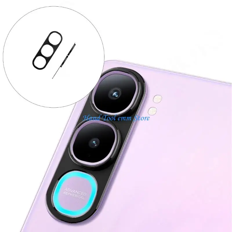 H37F Metal Lens Guard Precisions Engineered Cut Fingerprint Resistant Coating for Y21D Camera Lens Protectors
