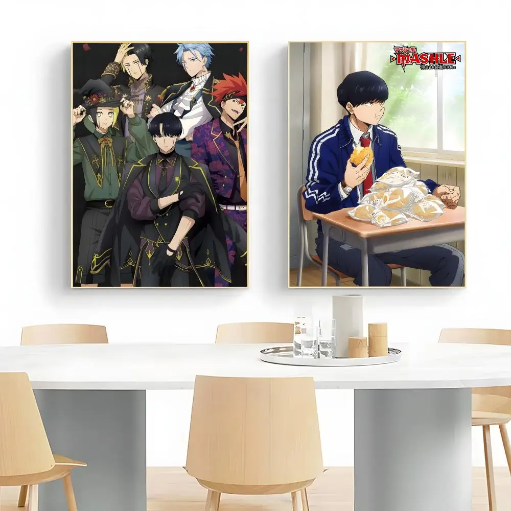 hilarious anime M-Mashle Magic and Muscles Poster Wall Art Print Decorative Mural Home Decor Gift Unframed view 2