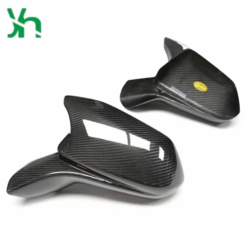 غطاء مرآة من ألياف الكربون الجافة لملحقات خارجية لمرآة الرؤية الجانبية شيفروليه كامارو #1