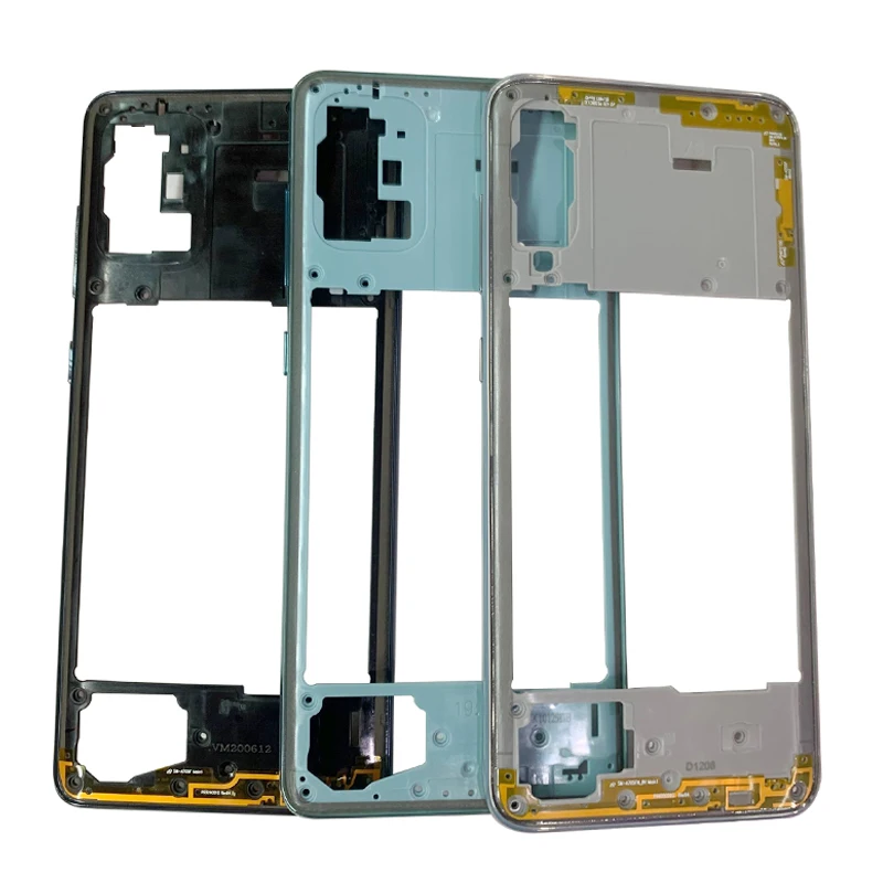 10Pcs/Lot Middle Frame Center Chassis Cover Housing For Samsung A71 A715 A51 A515 A31 A315 Middle Frame Repair Parts