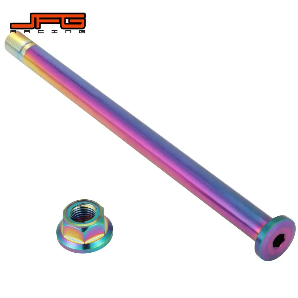 

Funparts Motorcycles Accessories For Surron Sur Ron Lightbee X S Rear Wheel Axle Shaft Titanium Alloy Electric Vehicle E-Bike