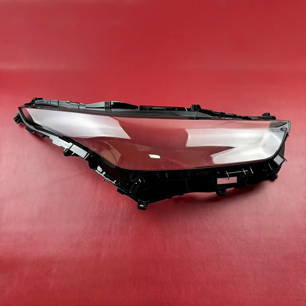 For Toyota Highlander 2022 2023 2024 (Low) Headlamp Shell Transparent Headlight Lens Cover Replace Original Lampshade Plexiglass