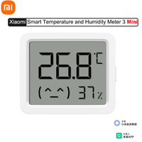 XIAOMI Mijia Smart Temperature Humidity Sensor 3 MINI Bluetooth Electric Digital Hygrometer Humidity Meter For Mi Home APP 2025