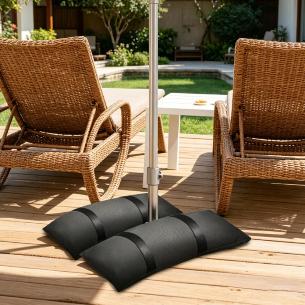 Canopy Base Sandbag for Outdoor Patio Garden Backyard Umbrella Support Cantilever Offset Side Post Umbrella Hold