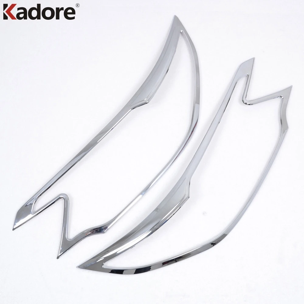 Car Front Headlight Lamp Cover Trim For Honda CRV CR-V 2012 2013 2014 Chrome Front Head Lights Molding Garnish Trims Accessories