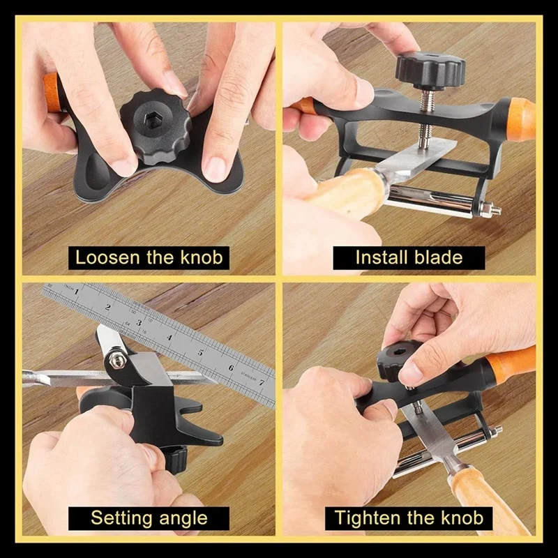 for ABKD Woodworking Auxiliary Grinding Tool Positioning Roller Grinding Knife Bracket Suitable For Chisels And Wood Shavings