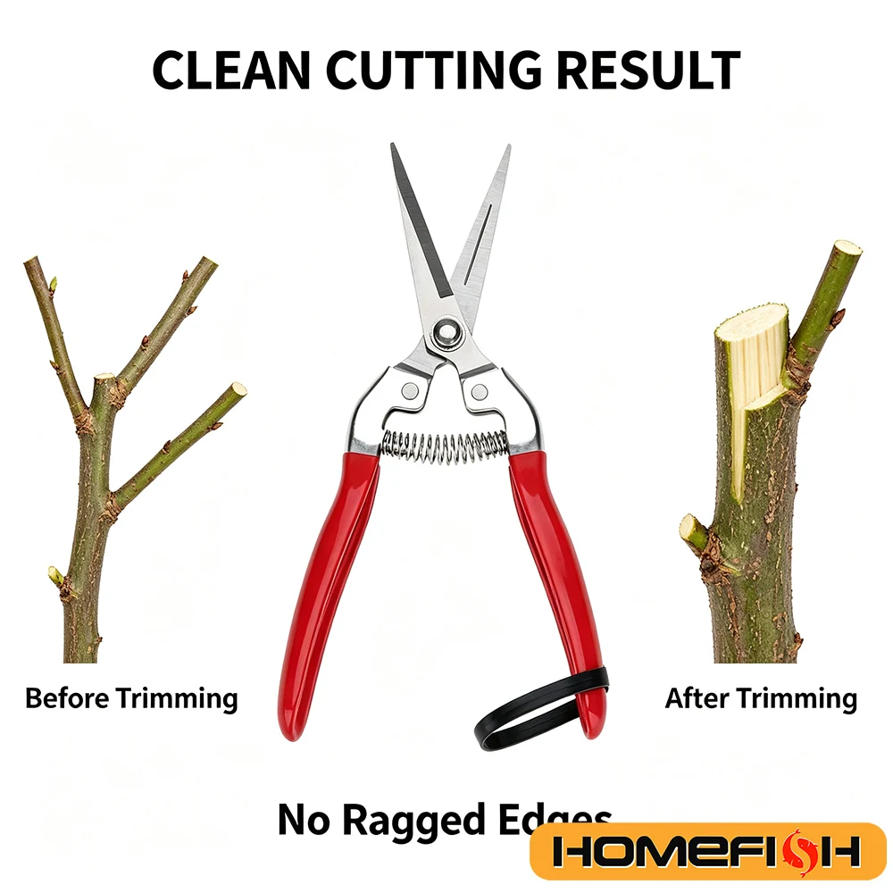 Sturdy Fruit Tree Bonsai Gardening Pruning Shear Garden Scissors Pruner Tool Fruit Scissor Garden Scissor Fruit Tree Scissor