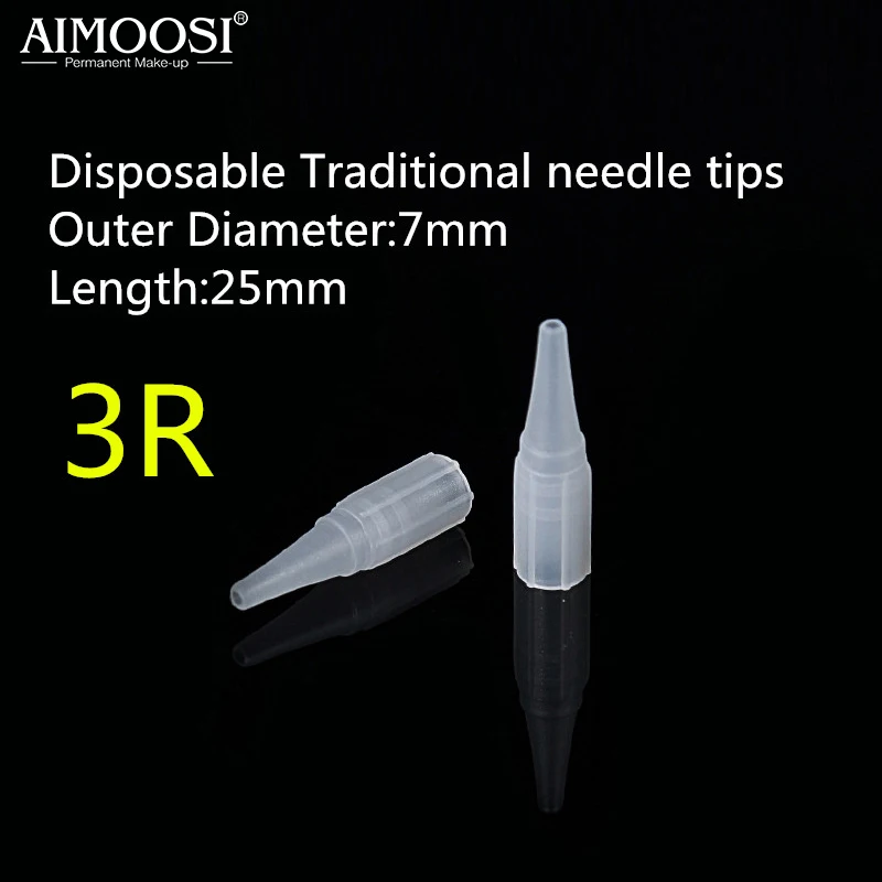 50pcs Needle Cap for Tattoo 1R 3R 5R 7F Tattoo Needles Tips Disposable Microblading for Permanent Makeup Eyebrow Clearance Sale