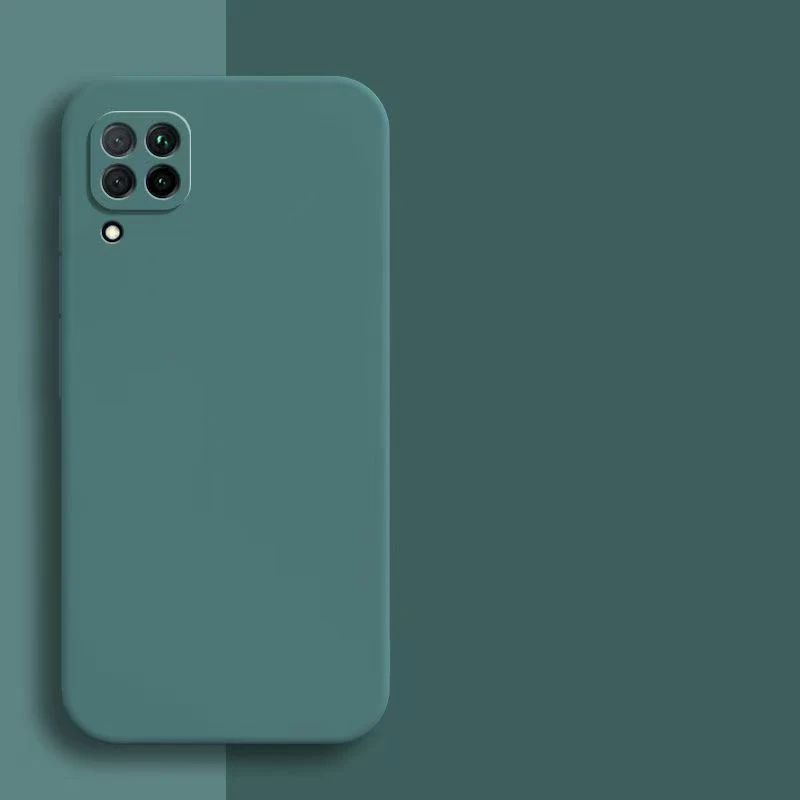 Luxury Square Silicone Phone Case For Huawei P40 Lite Case Huawei Nova 7i Nova 6 SE Shockproof Soft Cover Case view 2