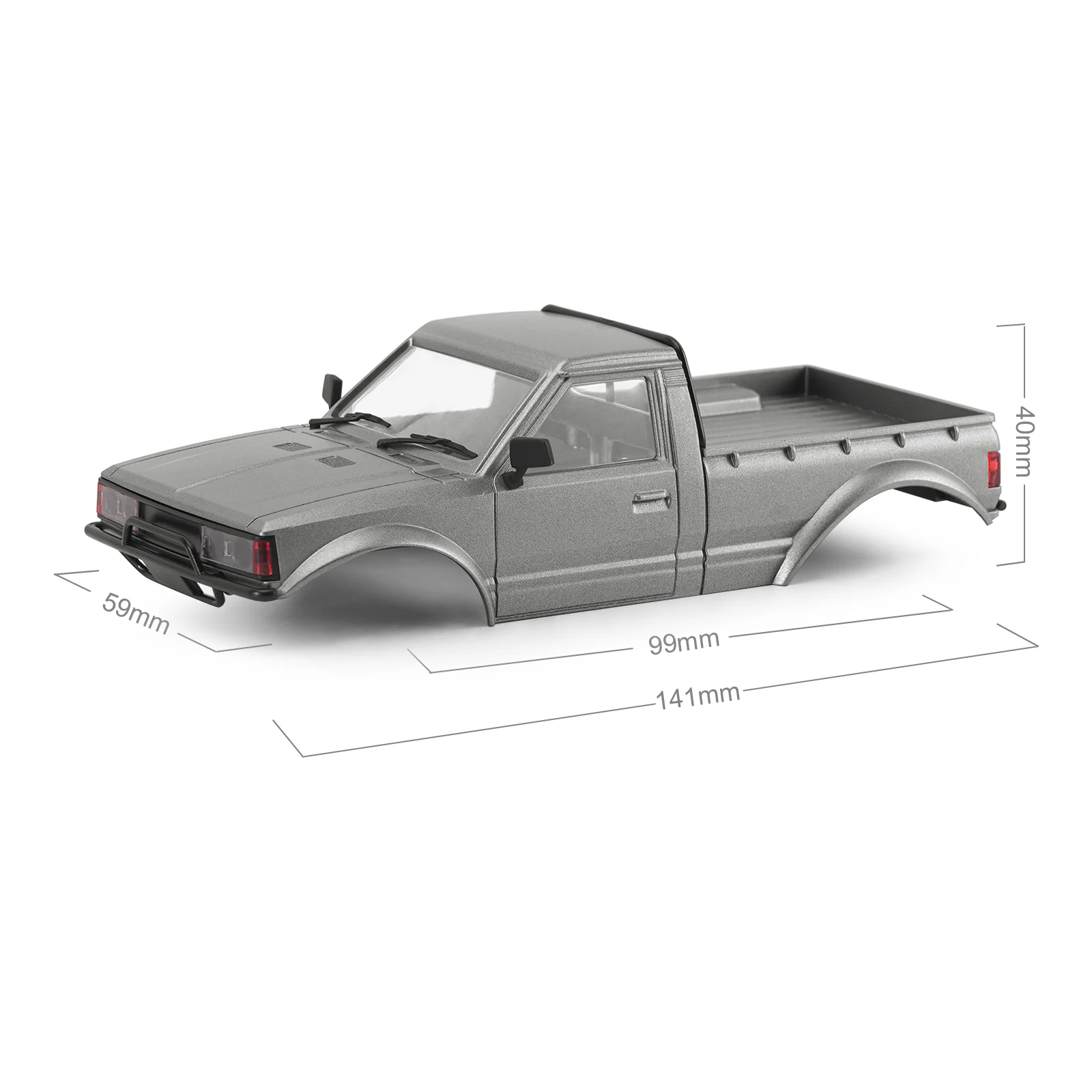INJORA IR80-30 Pickup Hard Body for 1/30 Axial SCX30, 99mm Wheelbase