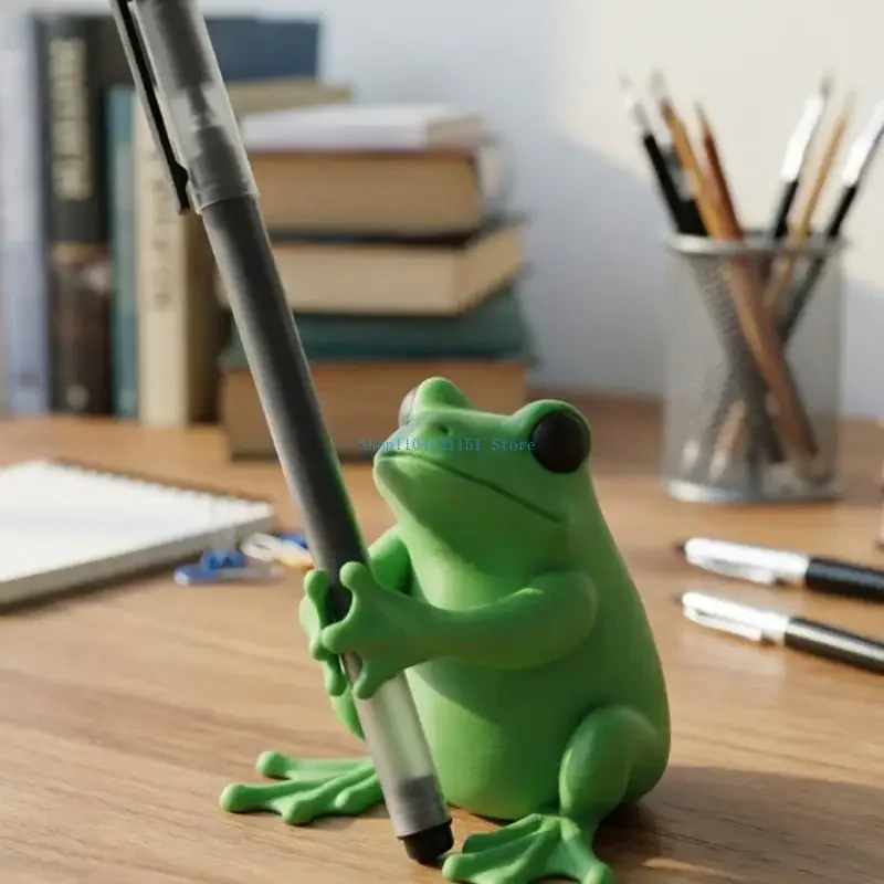 A2BD Miniature Artistic Pen Stand Writing Utensil Organizers Pencil Cup With Detailed 3D Printed Design Perfect Gift Ideas