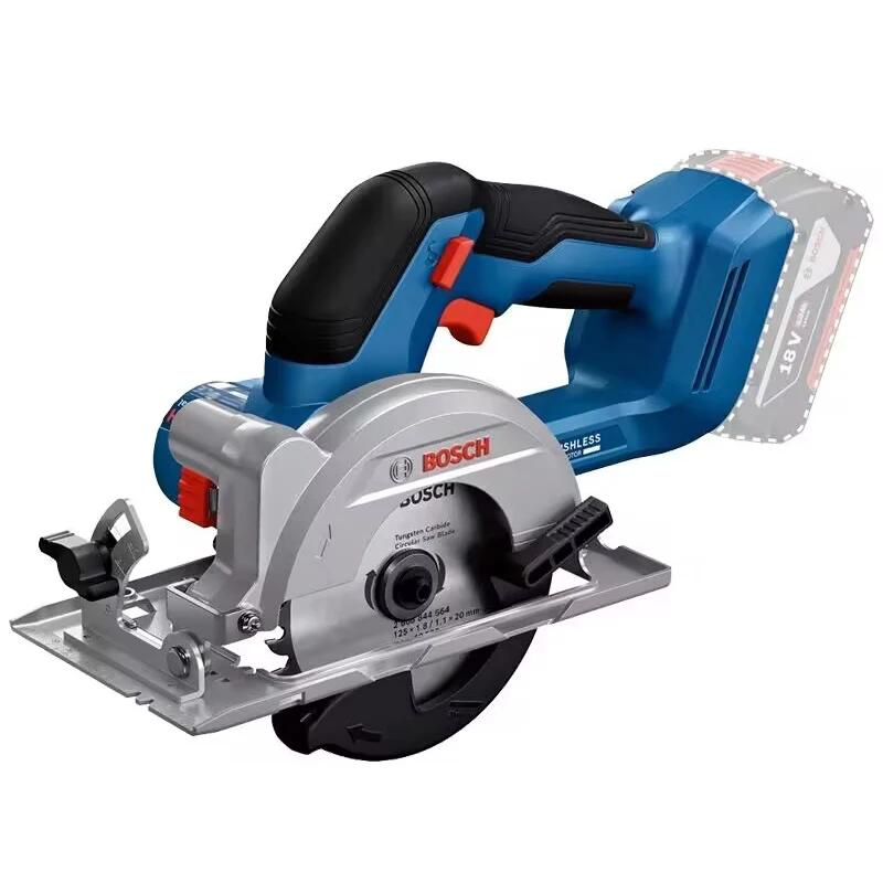 BOSCH GKS 18V-44 18V Electric Circular Saw  5AH Battery Charger Set Brushless Multi-Angle Carpentry Cutting Machine Power Tool