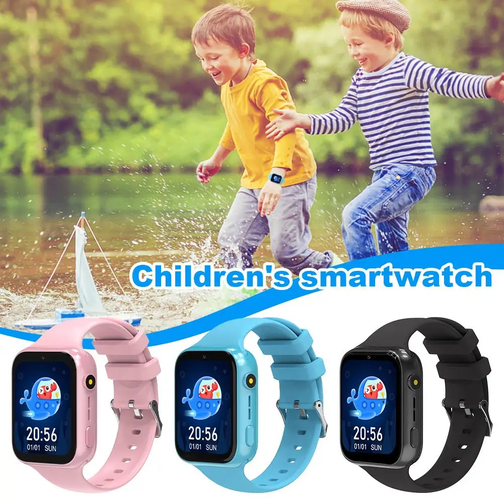 

2024 New Multilingual Phone Watch Video Call Waterproof Positioning Netcom GPS 4G Kids Tracker Smar Full SOS Location Twatc A5Z9