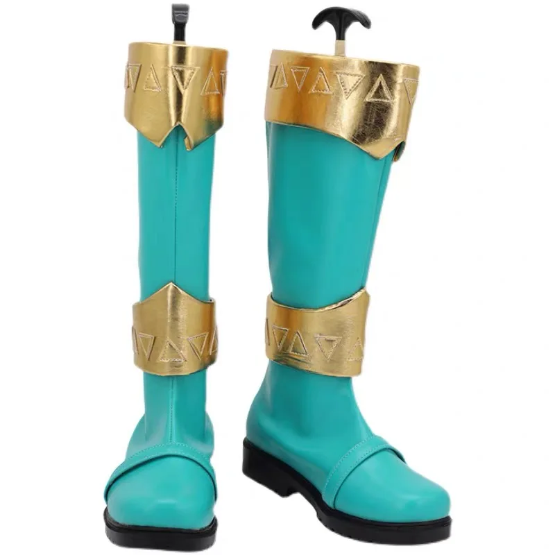 Anime elegante adultos niños Ranger Kishiryu Sentai Ryusoulger Cosplay zapatos botas fiesta de Halloween juego de rol hombres