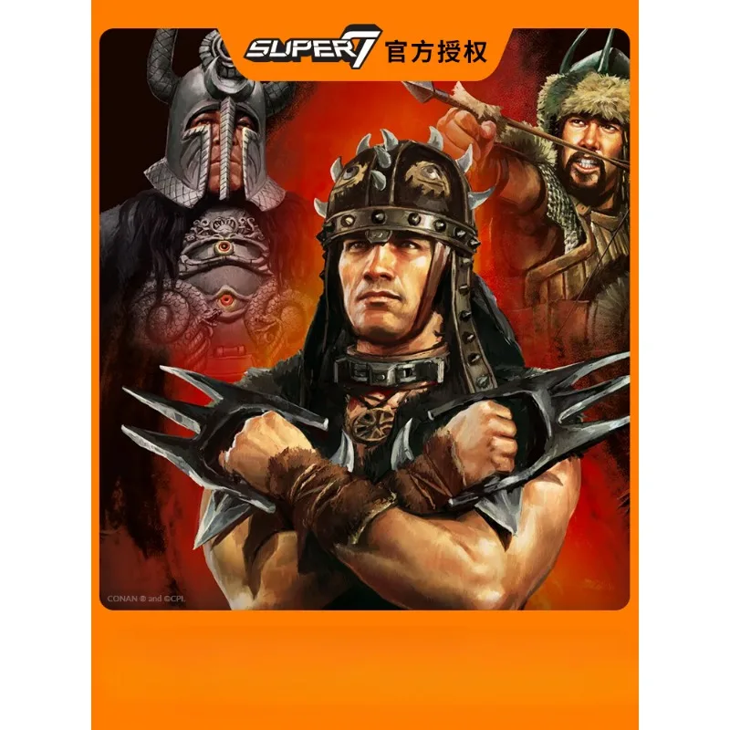 

В наличии Super7 экшн-фигурки из серии Conan Tusa Doom Subotai Коллекция игрушек рождественские подарки для детей