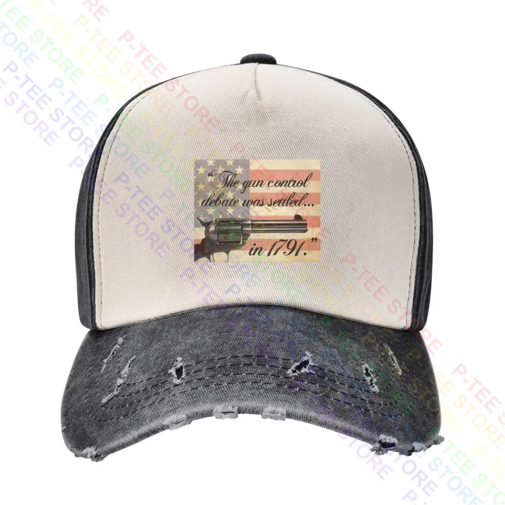 Gun Control Debate Was Settled In 1791 Baseball Cap Snapback Caps Knitted Bucket Hat