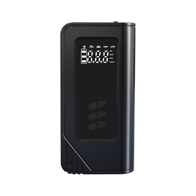 Bomba de ar para carro e fonte de alimentação de emergência combinada de banco de potência para carros