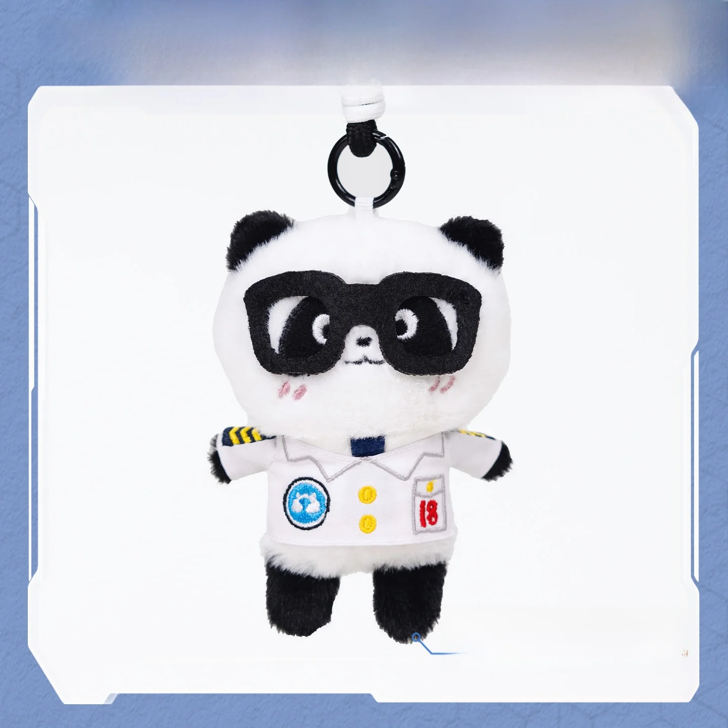 

Panda X Carrier FT8 Collaborative Cultural Creative Plu Toy Pendant Frie Magnet Gift Box Souvenir Soft Stuffed Doll Toy