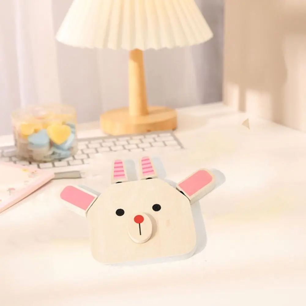 Brinquedos de quebra-cabeça 3d animais quebra-cabeças brinquedos personagem interativo rosto de madeira mudando blocos pensamento lógico portátil
