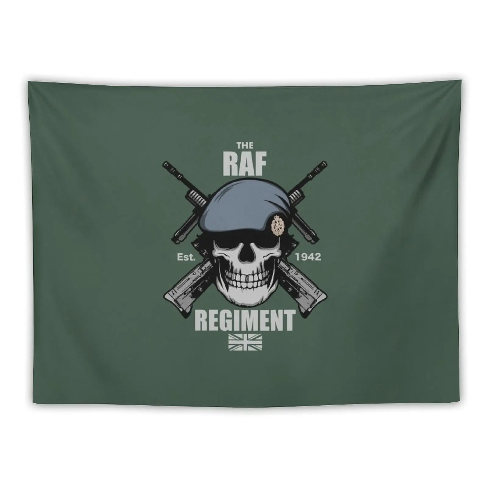 

RAF Regiment Tapestry Room Decorator Mushroom Home And Comfort Decor Decorative Wall Mural Tapestry