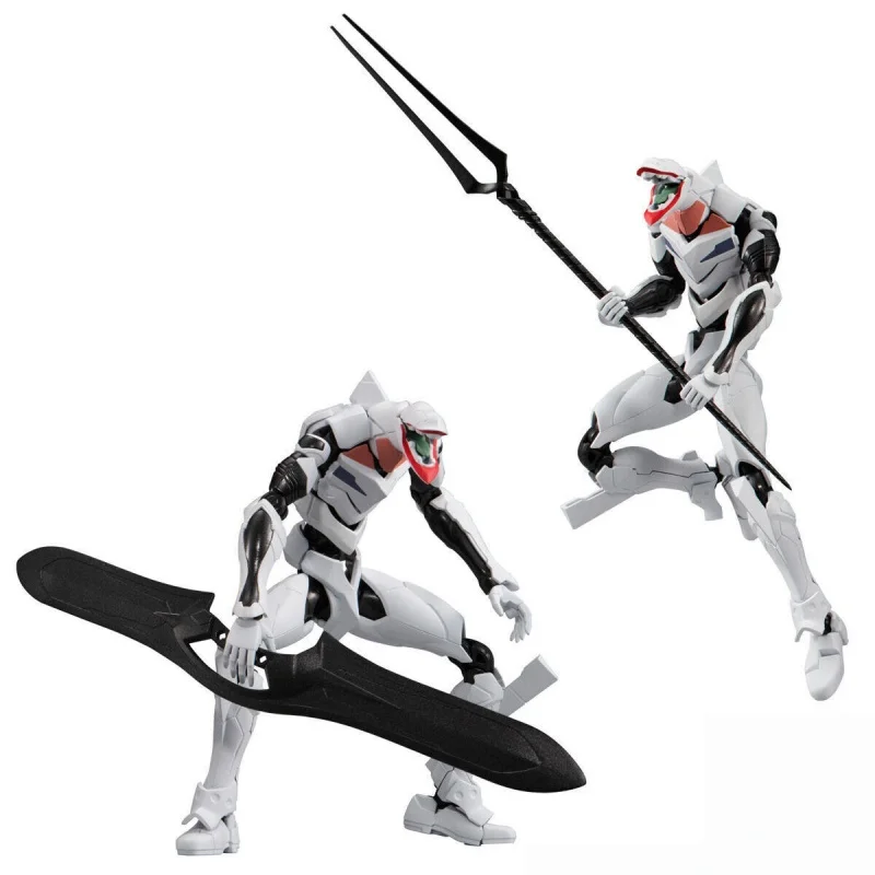 

In Stock Bandai Box Egg Frameex Eva Mass Production Set 3 Pieces Anime Action Figure Charm Collectible Gift Series Ornaments