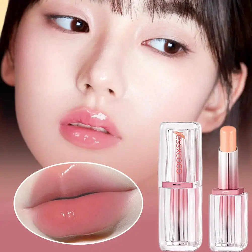 マカロン カラーチェンジング リップスティック、温度活性化＆リップ リップ リップ グロス、ナチュラル ヌード バーム、ティント ウォータープルーフ モイスチャライジング U5H7