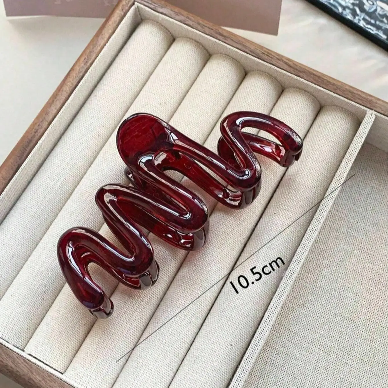 3PCS Premium Feeling Wave Shark Clip Haarclip Vrouwelijke achterhoofdplaat Haarclip Grote grijpclip Haarclip Hoofdtooi Haargreep