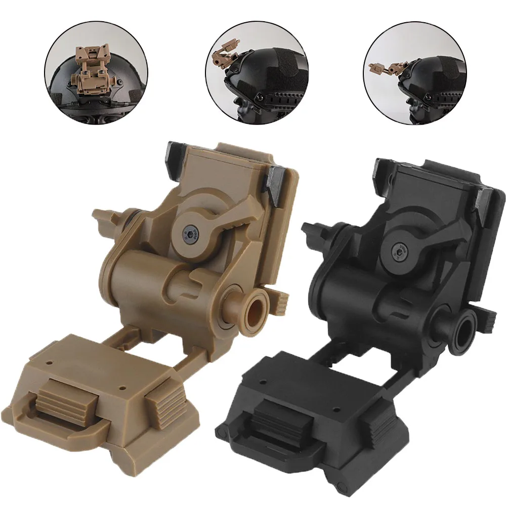 

BOOIU L4G24 NVG держатель кронштейна нейлоновые складные очки ночного видения крепление для PVS15 PVS18 PGPNVG18 шлем стент шлем