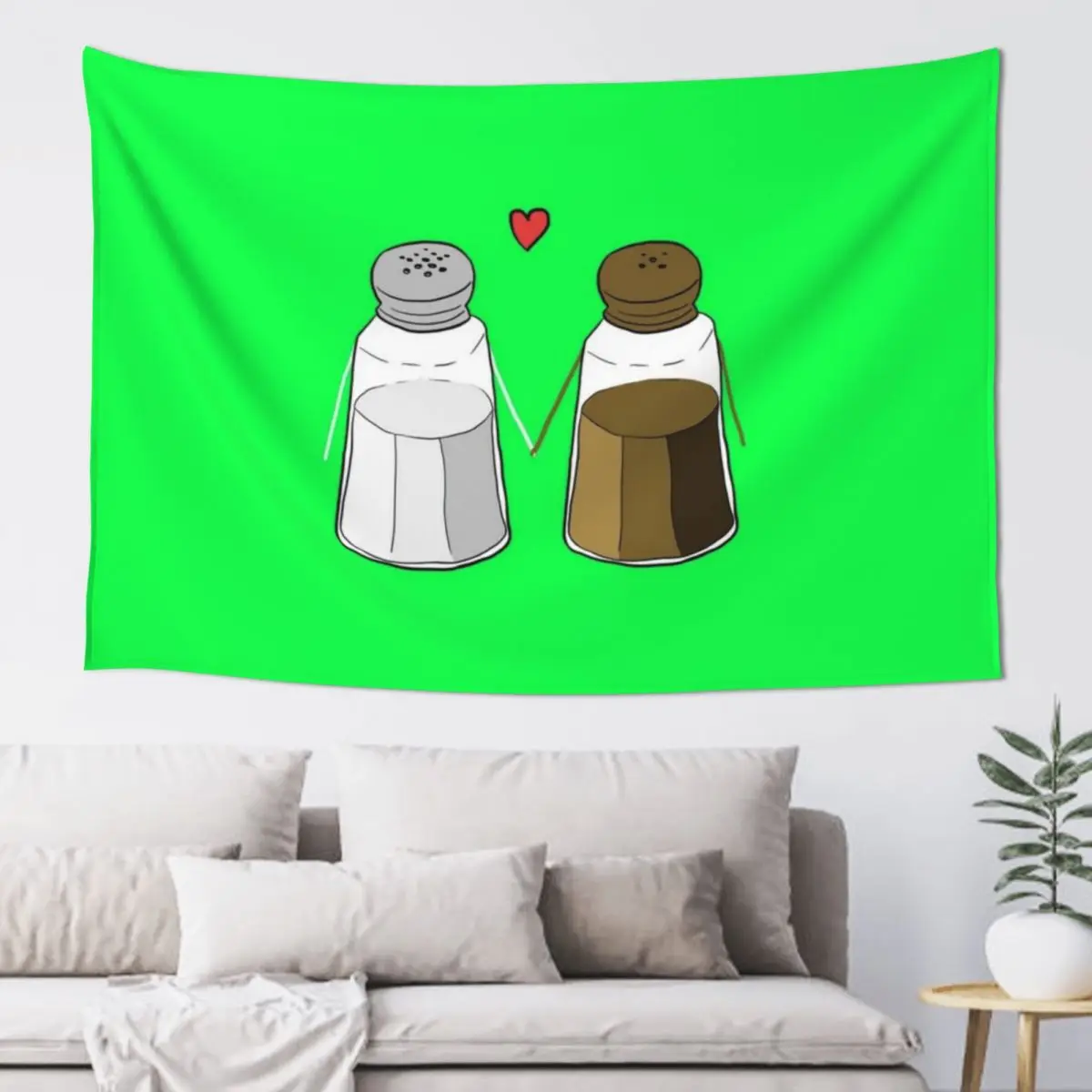 

Salt and Pepper Tapestry Korean Room Decor Wallpaper Outdoor Decoration Tapestry