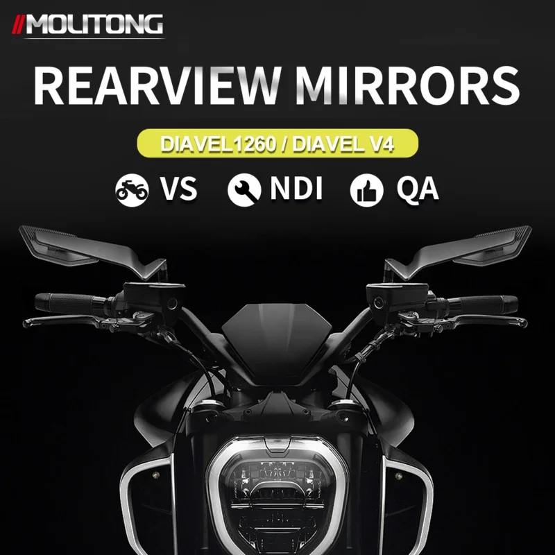 

XDIAVEL X Diavel 1262 S Dark 2021-2025 DIAVEL 1260 S 2019-2025 Motorcycle Rearview Mirrors Side Mirror