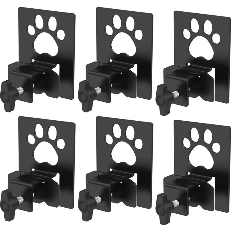 YANA50I Metal Anti-Slip Fastener 6 Pcs Mattress Slide Stopper Bed Frame Brackets Adjustable Furniture Sliding Prevention