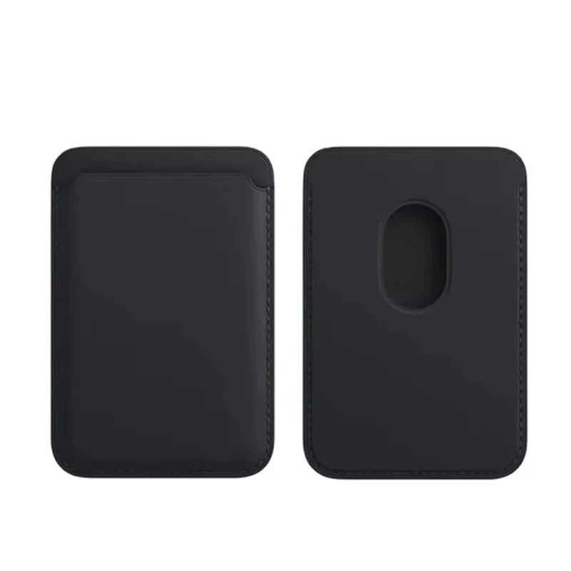 Leather Magsafe Wallet Magnetic Card Holder Case for iPhone 16 15 14 13 12 Pro Max Plus Mini Cases Cover Accessories