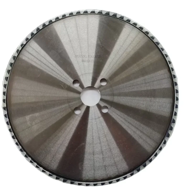 Carbide Tipped Welded Circular Saw Blade Industrial Grade Ti-coated Metal Cutting HSS Stainless Steel Steel Pipe Solid